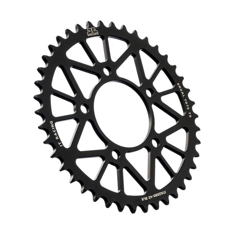JT Rear Alu Sprocket 7075 T6 JTA2080.43BLK Black