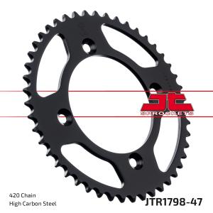 JT achtertandwiel 47 tands staal voor 420 ketting Yamaha YZ 65 - MxProStoreParts