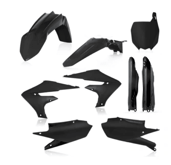Acerbis Kunststoff-Satz Schwarz Yamaha YZ 250F 19 - 22 & YZ 450F 18 - 22 - MxProStoreParts
