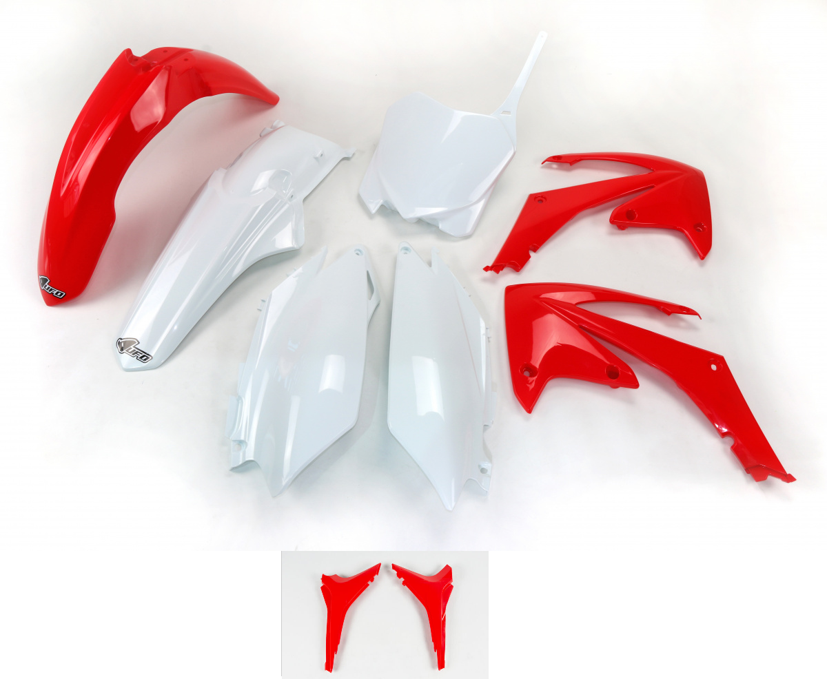 X-fun plastic kit met airbox covers OEM Honda CRF 250R 2011-2013 & CRF 450R 2011-2012