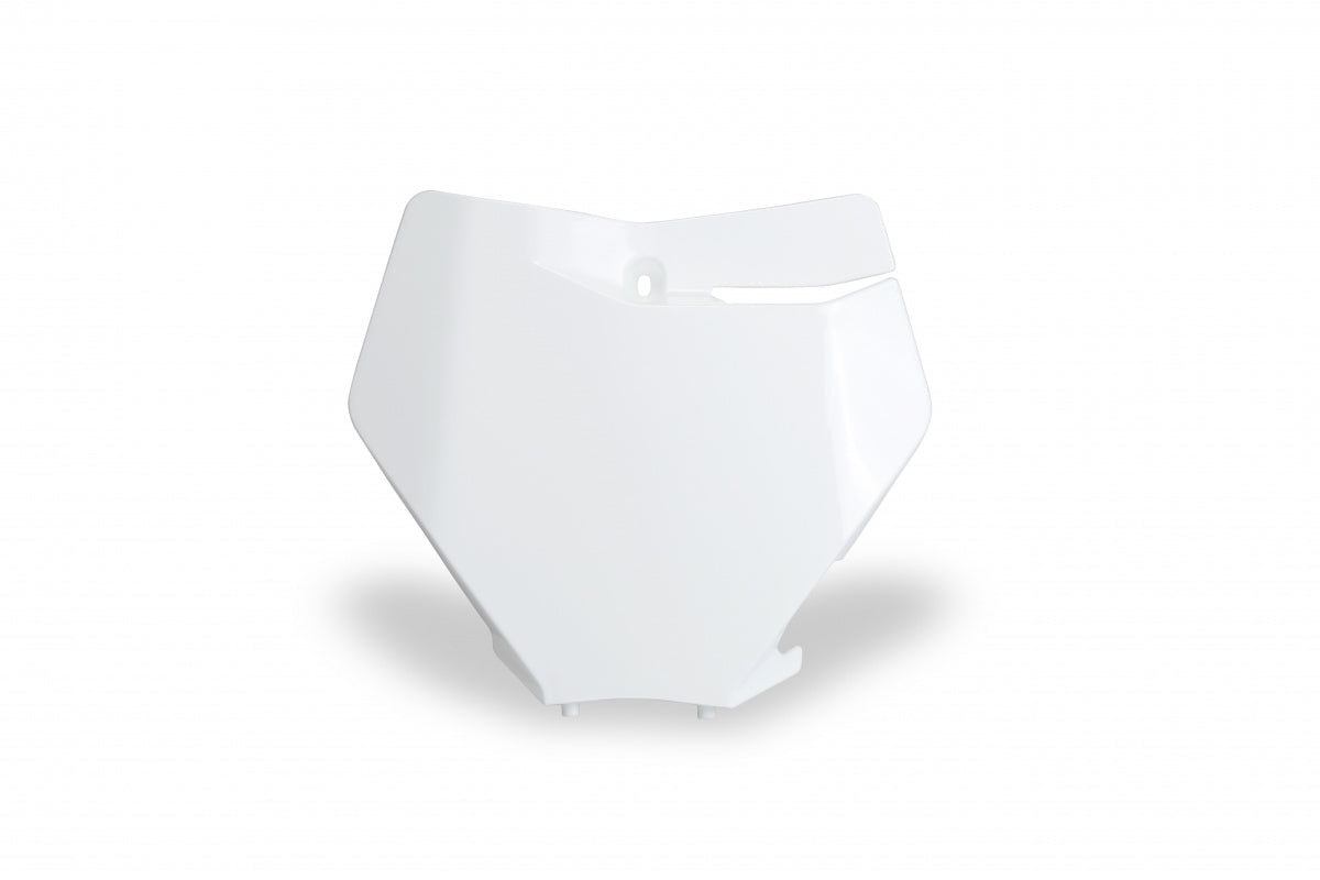 UFO voornummerplaat Wit 2020 KTM SX 125/150/250 19- & SX-F 250/350/450 19-