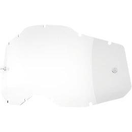 X - fun clear/heldere lens voor 100% accuri 2/strata 2/racecraft 2 - MxProStoreParts