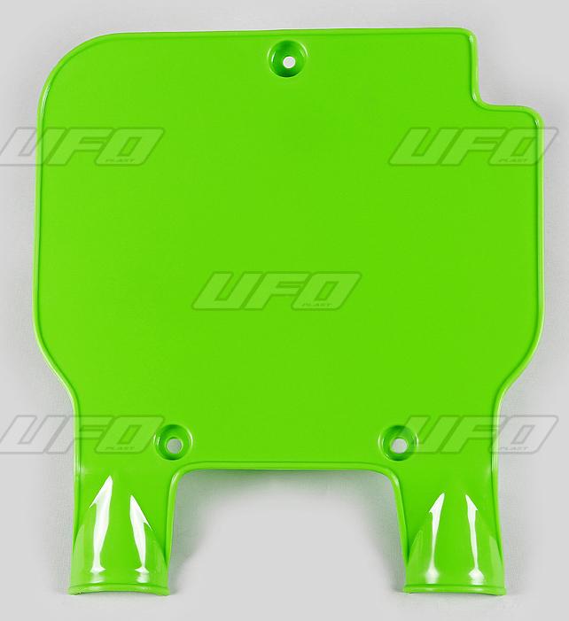 UFO voornummerplaat Groen Kawasaki KX 125/250/500 89-95