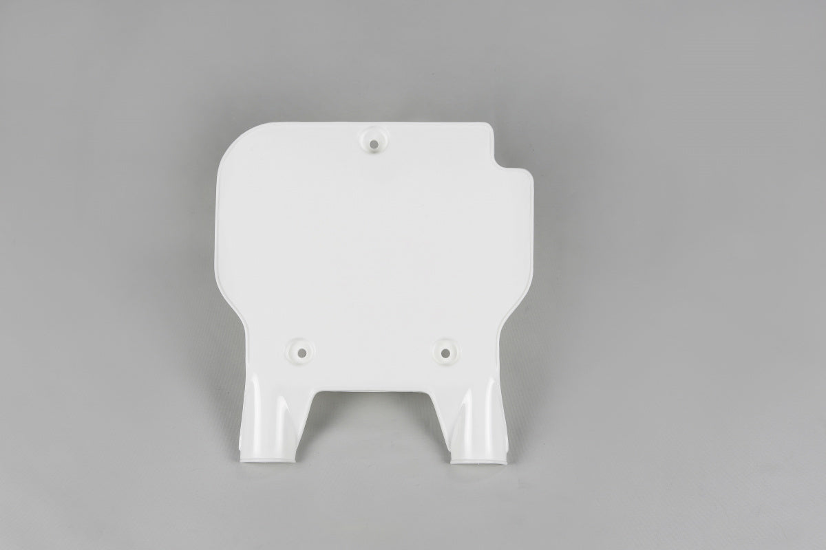 UFO front license plate White Kawasaki KX 80 1991-1997