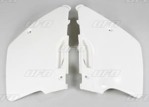 UFO Side Number Plates White Kawasaki KX 125/250 94-98