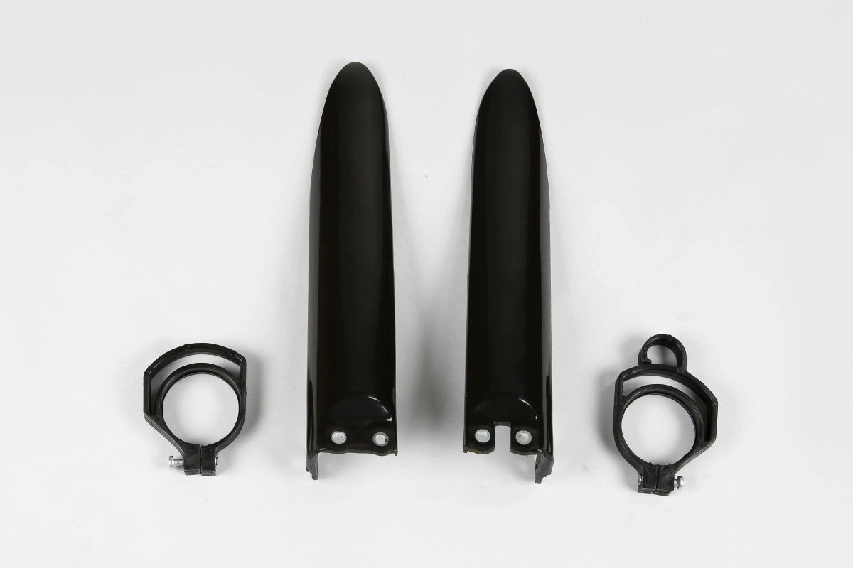 UFO voorvork beschermers Zwart Kawasaki KX 85 1998 - 2013 - MxProStoreParts