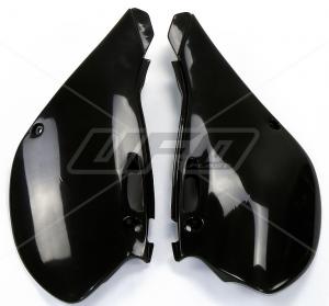 UFO Side Number Plates Black Kawasaki KX 125/250 99-02