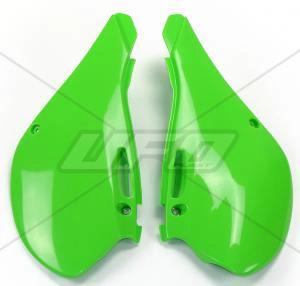 UFO Startnummernschilder grün Kawasaki KX 125/250 99 - 02 - MxProStoreParts