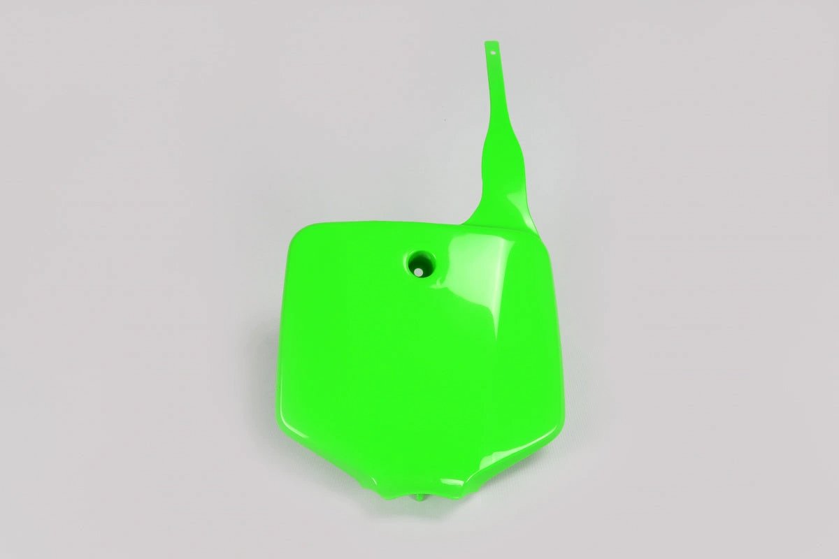 UFO Vornummernschild Grün Kawasaki KX 65 2000 - & KLX 110 2001 - 2009 & Suzuki RM 65 2003 - MxProStoreParts