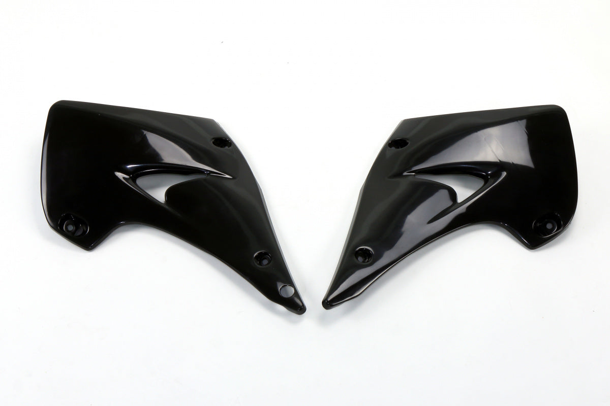 UFO radiator kappen Zwart Kawasaki KX 125/250 03-08