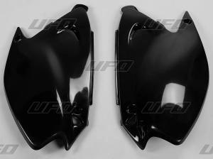 Racetech schwarze Startnummernschilder für Kawasaki KX 125/250 2003 – 2008 – MxProStoreParts