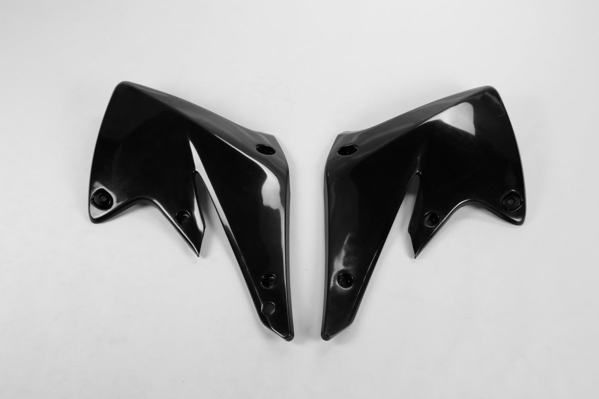 UFO radiator shrouds Black Kawasaki KX 250F 2004-2005
