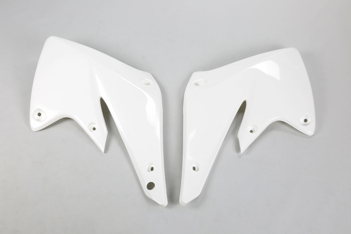 UFO radiator kappen Wit Kawasaki KX 250F 2004-2005