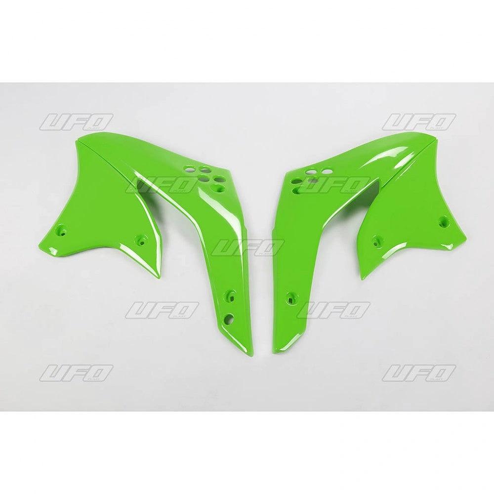 UFO Kühlerkappen Grün Kawasaki KX 450F 2006 - 2008 - MxProStoreParts