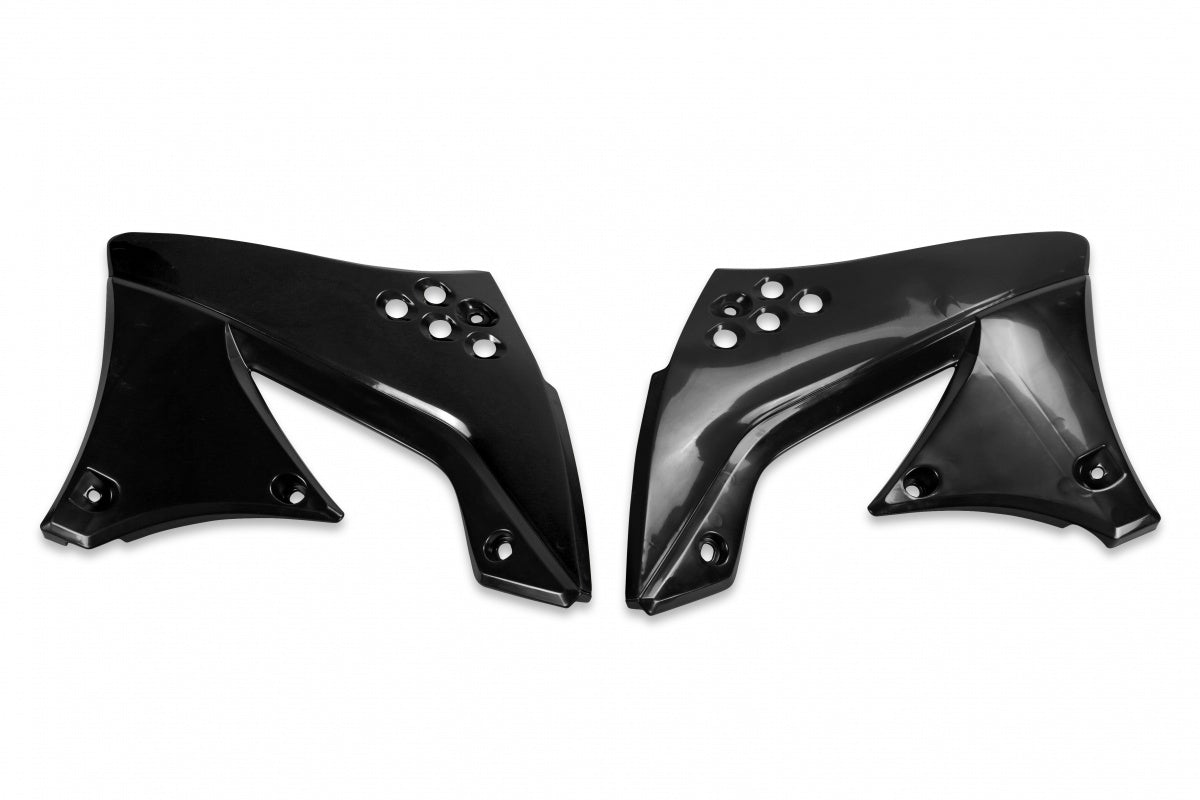 UFO radiator shrouds Black Kawasaki KX 450F 2009-2011