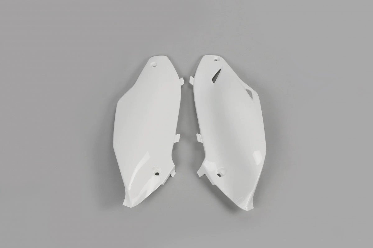 UFO Seitenkennschilder Weiß Kawasaki KX 250F 13 - 16 & KX 250F 12 - 15 - MxProStoreParts