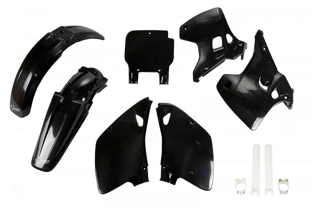 UFO plastic kit Zwart Kawasaki KX 125/250 93 ( full kit )