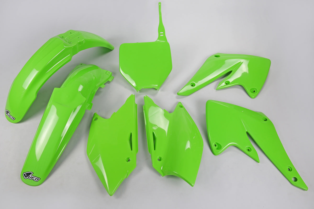 X-Fun plastic kit Groen Kawasaki KX 250F 2004-2005