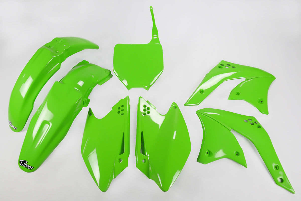 X-Fun plastic kit Groen Kawasaki KX 250F 2008