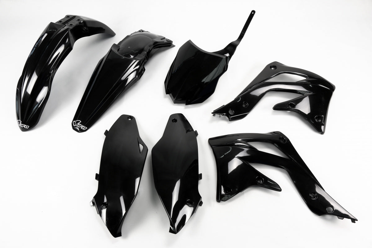 X-fun plastic kit Zwart Kawasaki KX 450F 2013-2015