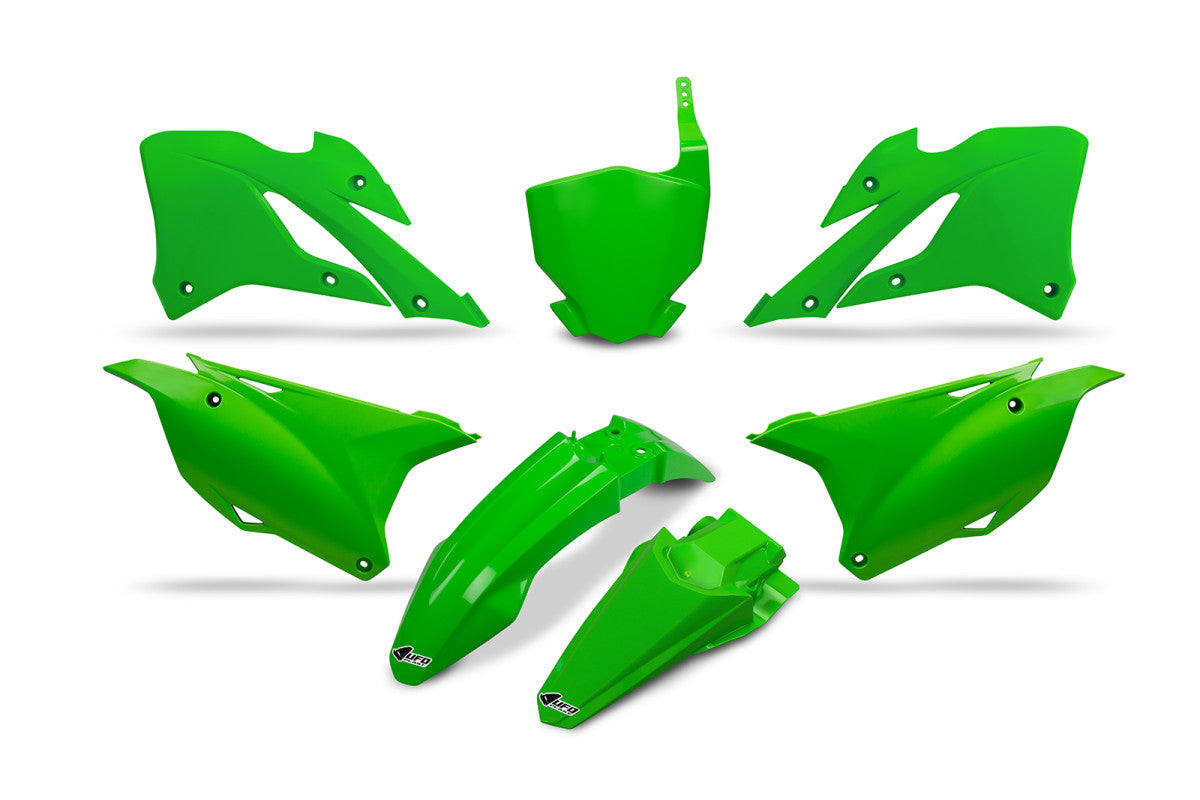 UFO plastic kit Groen/OEM 2026/2027 Kawasaki KX 85 2026-2027 & KX 112 2026-2027
