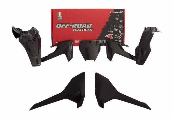 Racetech Kunststoff-Set Schwarz Husqvarna TC 65 2017 - MxProStoreParts