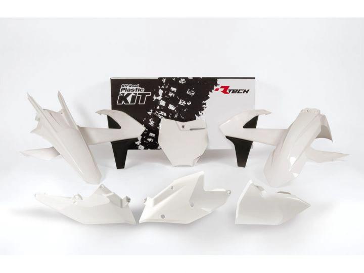 Racetech Kunststoff-Set Weiß für KTM SX 125/150 16-18 & SX 250 17-18 & SX-F 250/350/450 16-18 - MxProStoreParts