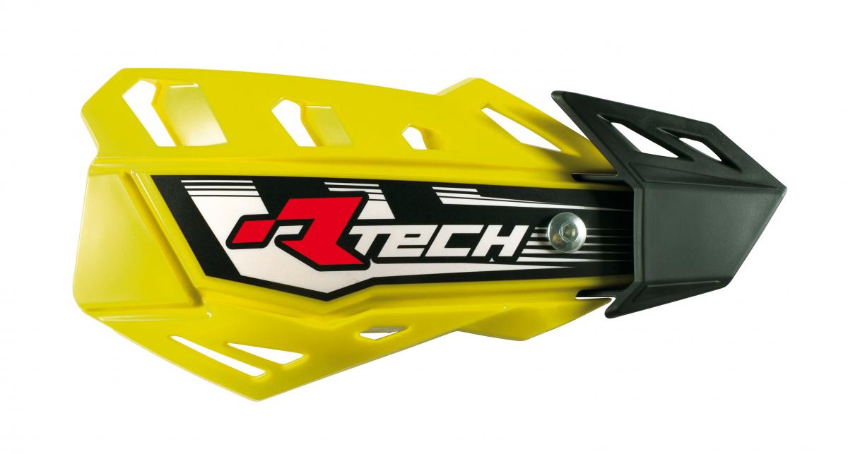 Racetech FLX Handguards + mounting kit Yellow