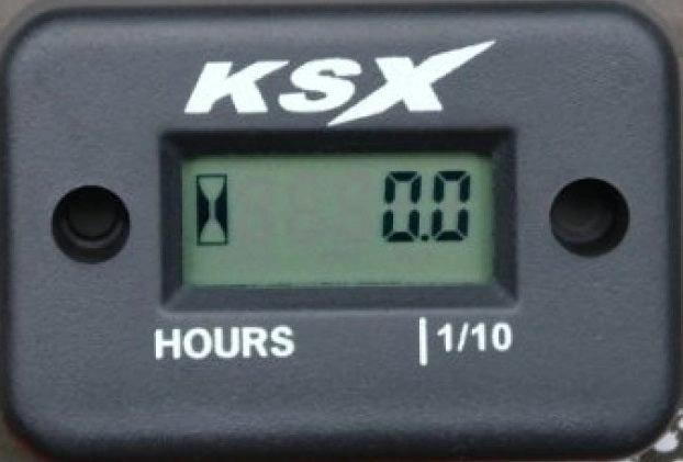 KSX Stundenzählgerät mit schwarzem Kabel - MxProStoreParts