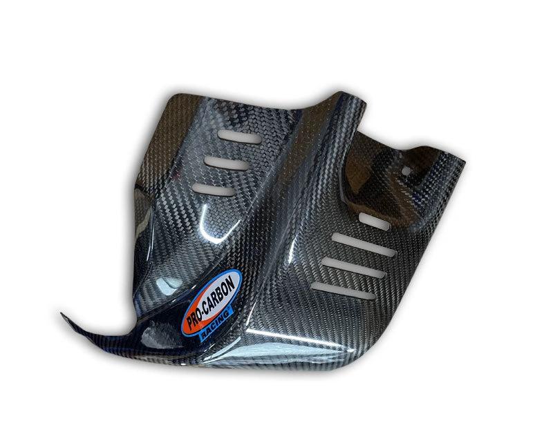 Pro Carbon blokbeschermer KTM SX - F 250/350 2023 - & EXC - F 250/350 2024 - & Husqvarna FC 250/350 2023 - & FE 250/350 2024 - & Gas Gas MC 250F/350F 2024 - & EC - F 250/350 2024 - MxProStoreParts