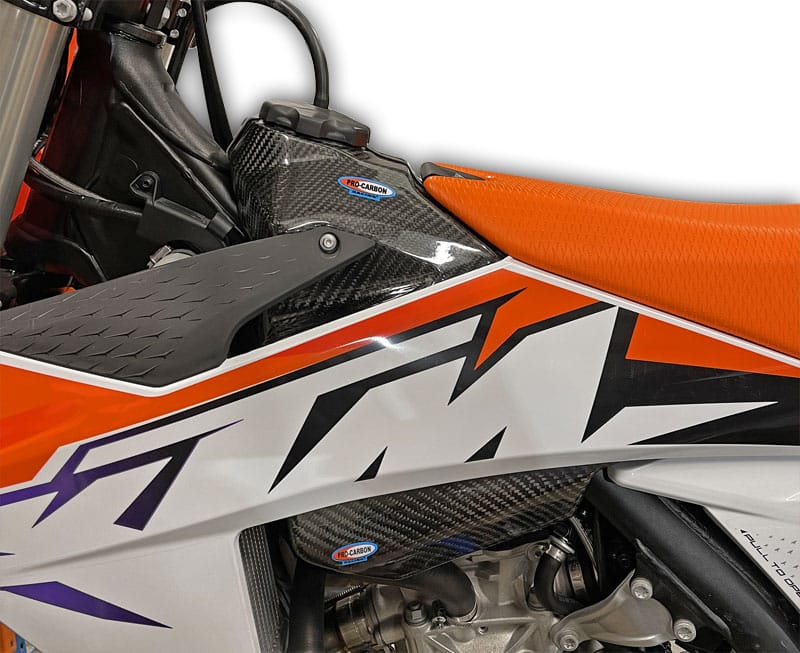Pro Carbon benzinetank cover ( full set ) KTM SX-F 250/350/450 2023-