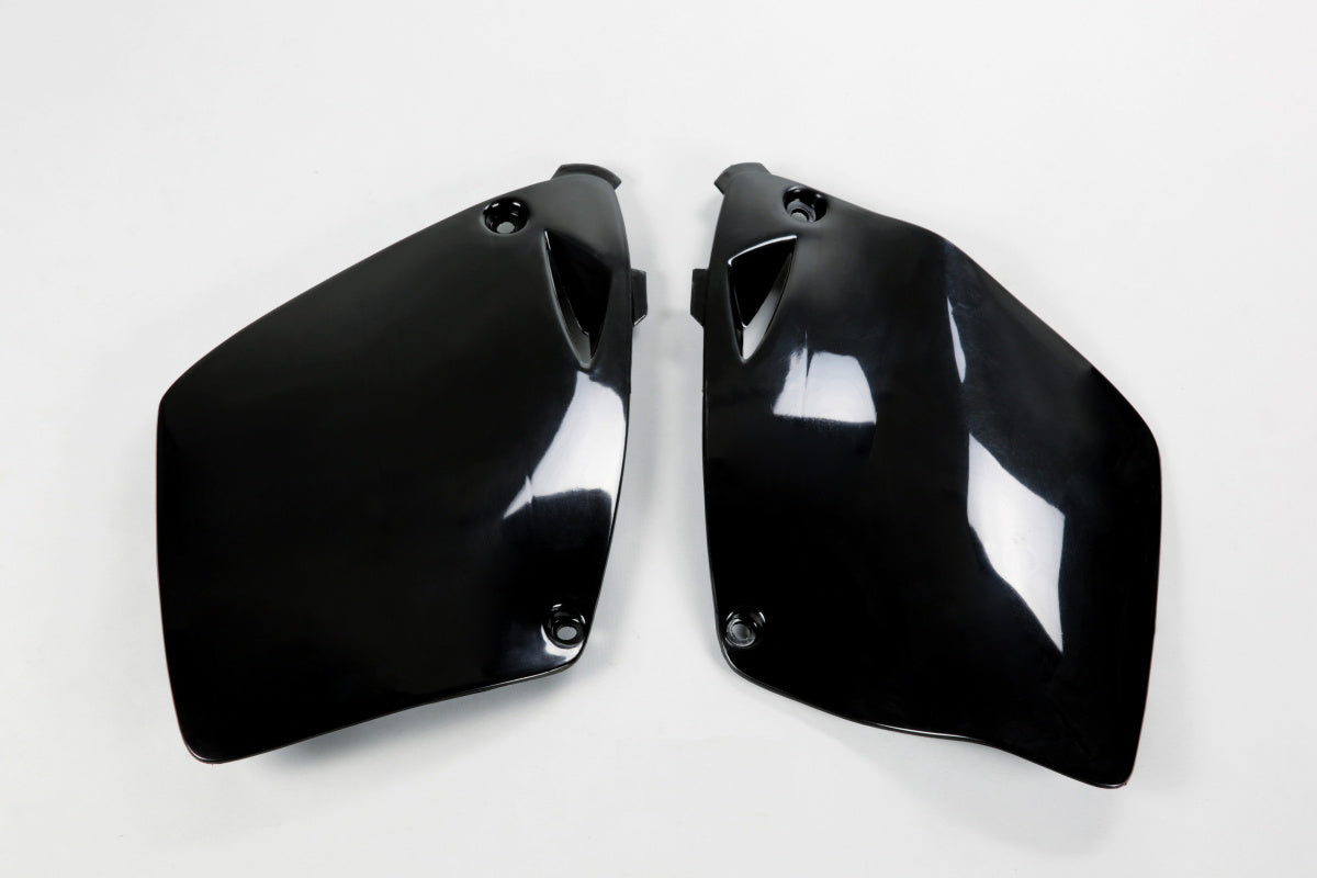 UFO Side Number Plates Black KTM SX 1998-2003 & EXC 2000-2003