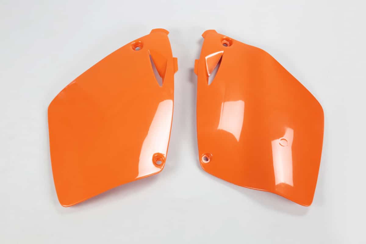 UFO Zijnummerborden Oranje KTM SX 1998-2003 & EXC 2000-2003