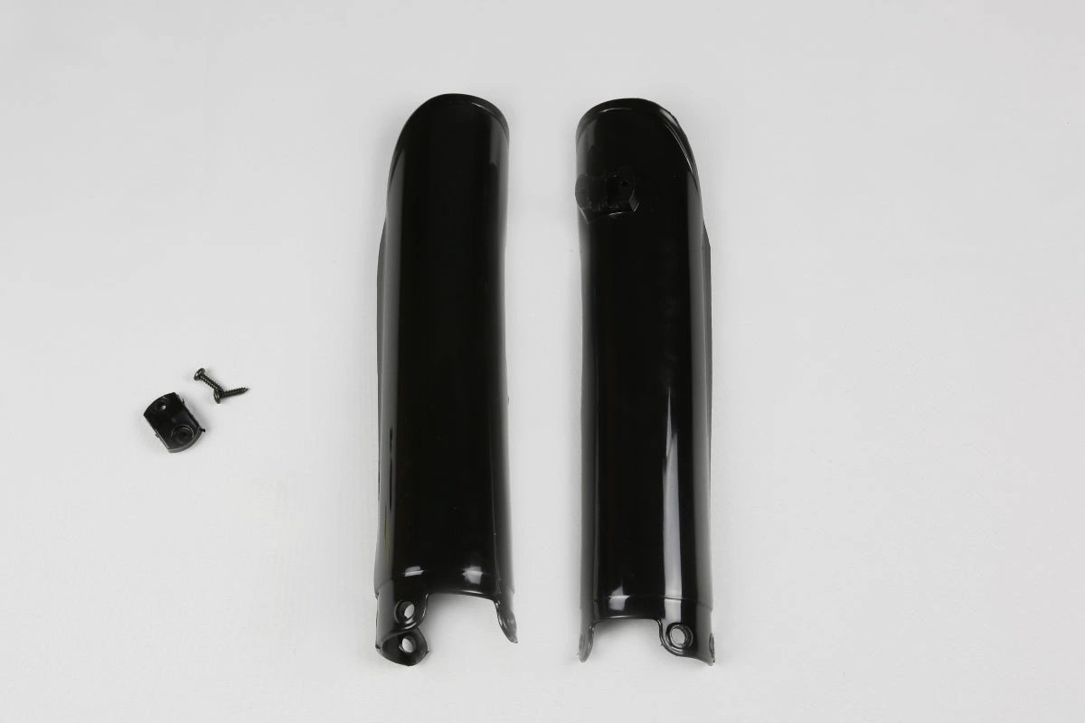 Cemoto Vordergabelschützer Schwarz KTM EXC 125/200 00 - 07 & EXC 250 99 - 07 & EXC 300 98 - 07 & EXC 380 00 - 01 & EXC - F 250/400/450/525 00 - 07 & SX 125/250 00 - 07 & SX 200 03 - 04 & SX - F 250 06 - 07 - MxProStoreParts