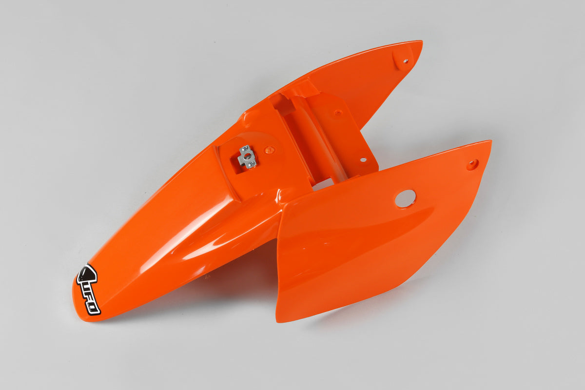 UFO rear fender + side number plates Orange KTM SX 65 02-08