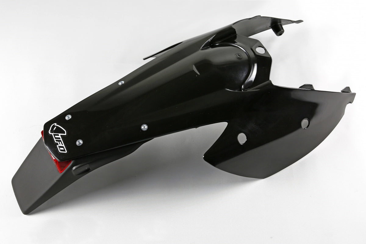 UFO Enduro achterspatbord Zwart KTM EXC/EXC-F 125-525 2004-2007