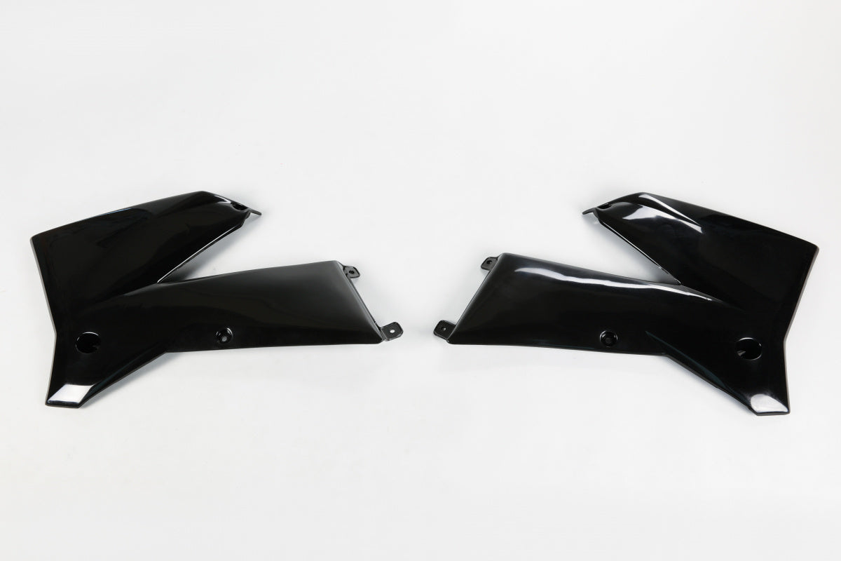 UFO radiator kappen Zwart KTM SX 125/250/450/525 05-06 & SX-F 250 06 & EXC 125/200/250/300 05-07