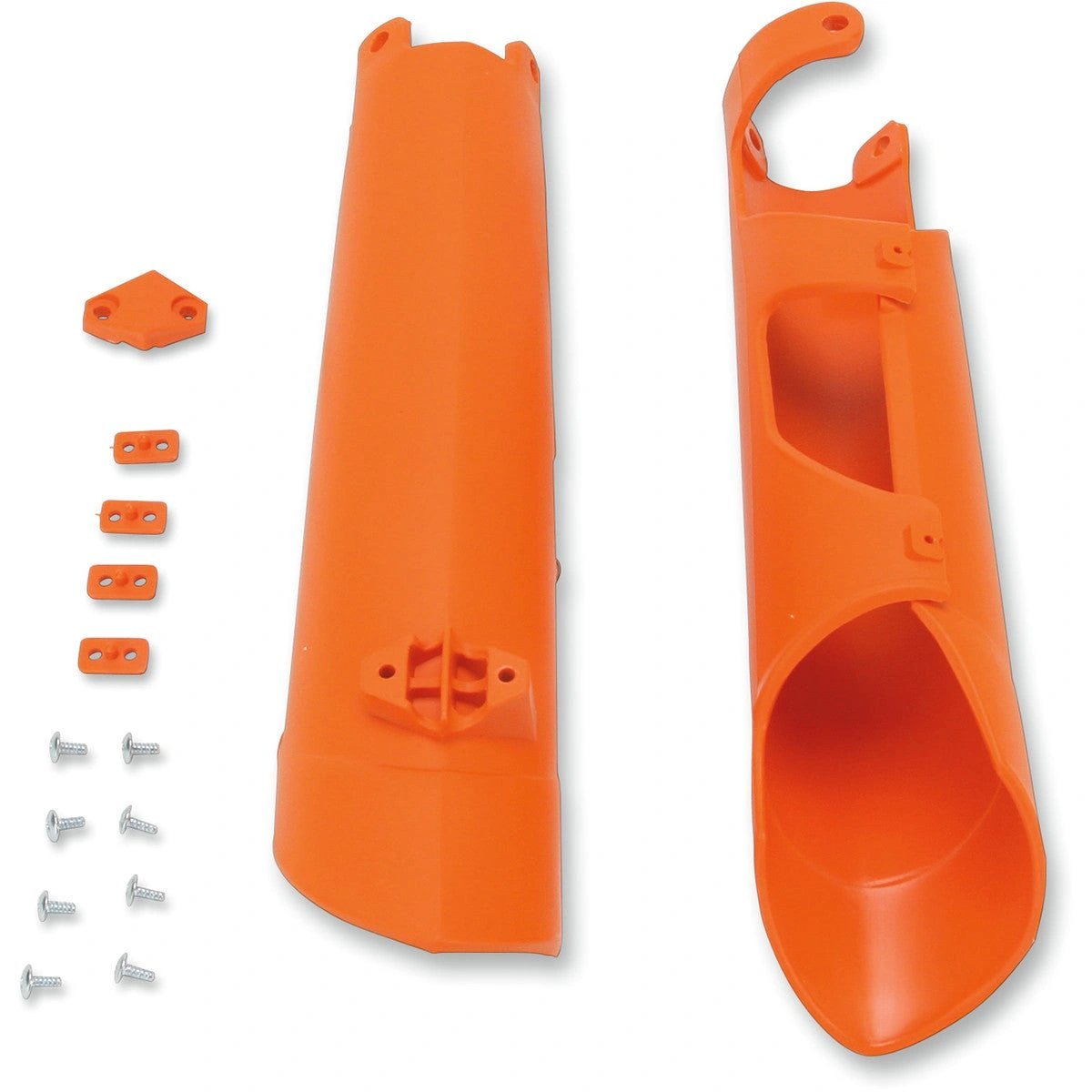 UFO Orange Vordergabelschütze KTM SX 125/150/250 07 - 14 & SX-F 250/350/450 07 - 14 & EXC 250/300 08 - 15 & EXC-F 250/350/450/500 08 - 15 & Husqvarna TC/FC 125/250/350/450 14 & TE 125/250/300 14 - 15 & FE 250/350/450/501 14 - 15 - MxProStoreParts