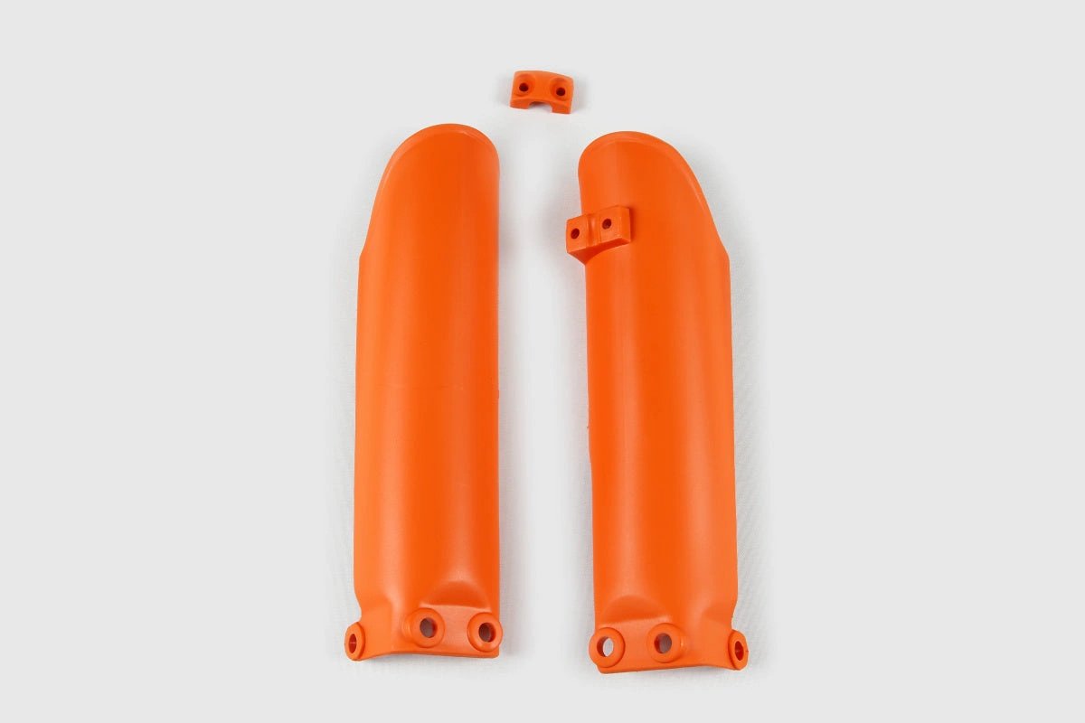 UFO Vordergabelschützer Orange KTM SX 65 02 - 18 & Husqvarna TC 65 17 - 18 - MxProStoreParts
