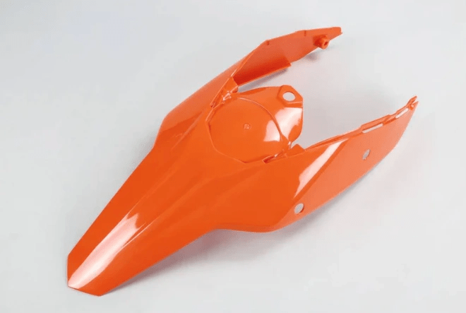 UFO Achterspatbord + Zijnummerborden Oranje KTM EXC/EXC - F 125 - 450 2008 - 2011 - MxProStoreParts