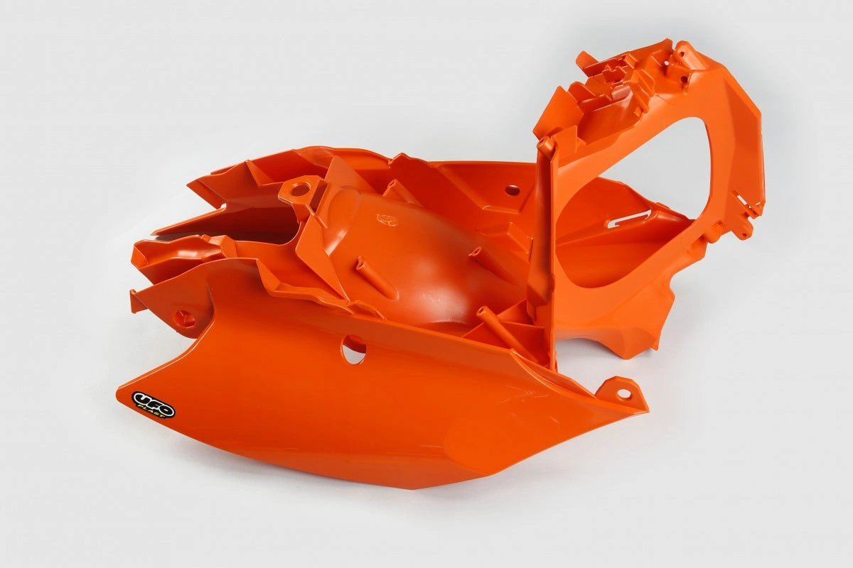 UFO Nummernschilder + Airbox Orange KTM SX 125/150 11 - 15 & SX 250 11 - 16 & SX - F 250/350/450 11 - 15 & EXC 200/250/300/450/500 12 - 16 & EXC - F 250/350 12 - 16 - MxProStoreParts