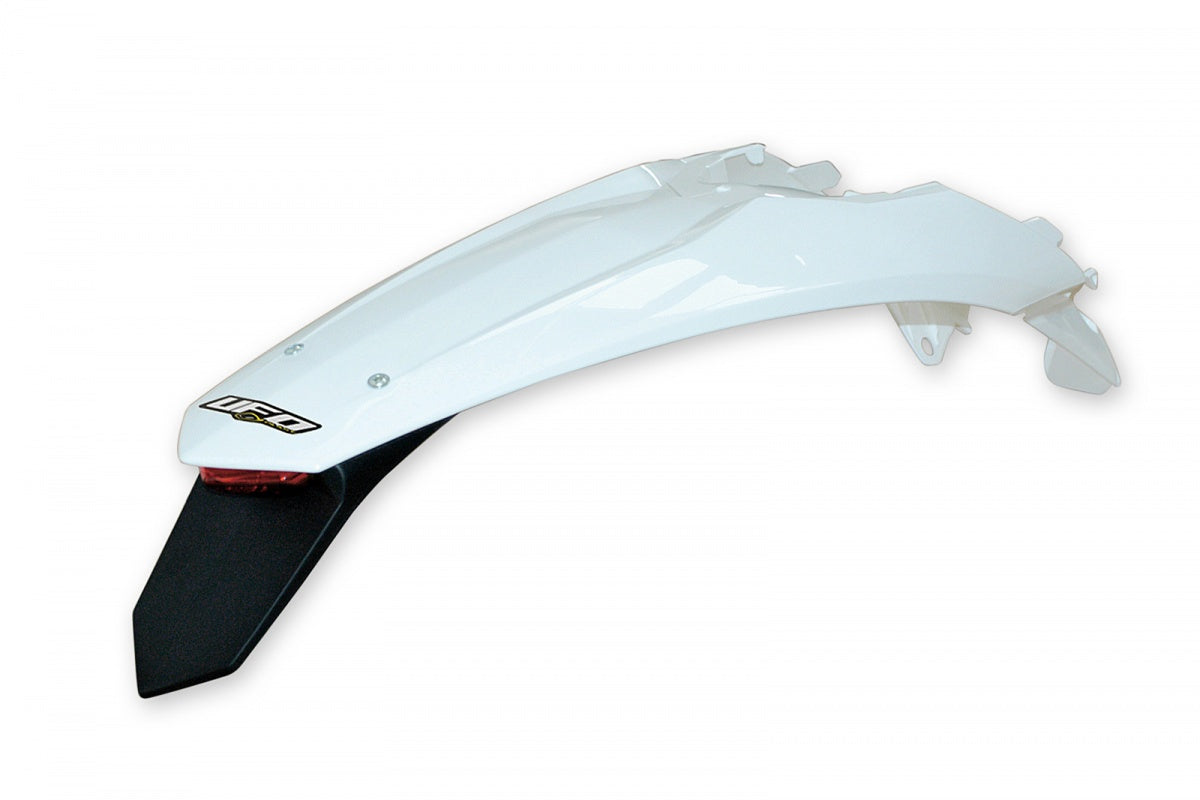 UFO Enduro rear fender White KTM EXC 125/150/250/350/450/500 12-16