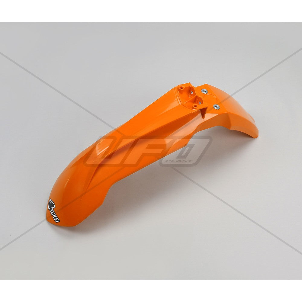 UFO front fender KTM Orange 98- KTM SX 125/150 13-15 & SX 250 13-16 & SX-F 250/350/450 13-15 & EXC 125/200/250/300 14-16 & EXC-F 250/350/450/500 14-16