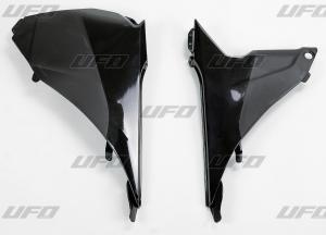 UFO air filter covers Black KTM SX 125/150 13-15 & SX 250 13-16 & SX-F 250/350/450 13-15