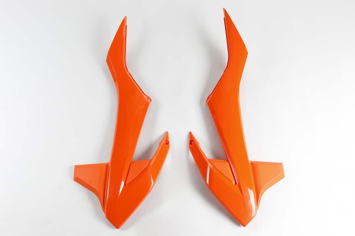 UFO radiator kappen Oranje KTM SX 85 2018- & Gas Gas MC 85 2021-