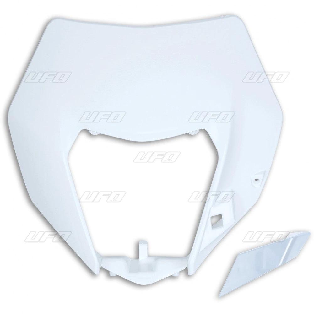 UFO Kunststoff-Scheinwerfer Weiß für KTM EXC/EXC-F 125/200/250/300/350/450/500 14-16 - MxProStoreParts