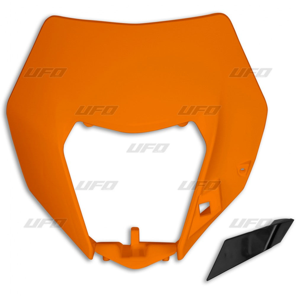 UFO Headlight plastic Orange 98- KTM EXC/EXC-F 125/200/250/300/350/450/500 14-16