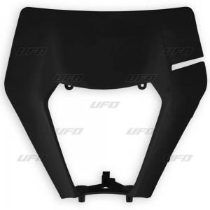 UFO Scheinwerfer aus schwarzem Kunststoff KTM EXC 250/300 17 & EXC 250 TPI 18-19 & EXC 300 TPI 18-19 & EXC-F 250/350/450/500 17-19 - MxProStoreParts