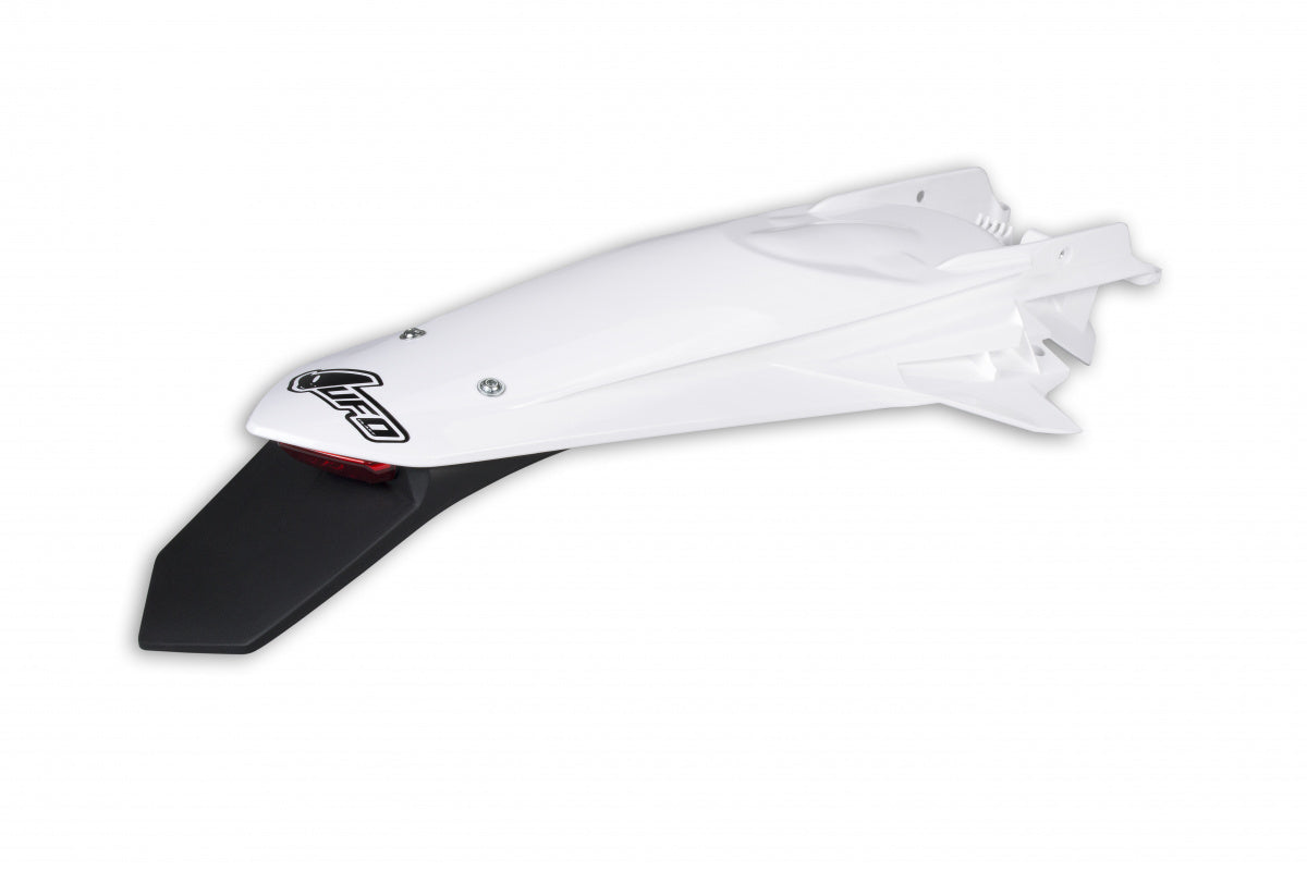 UFO Enduro achterspatbord Wit 2020 KTM EXC/F 125/150/250/350/450/500 20-23
