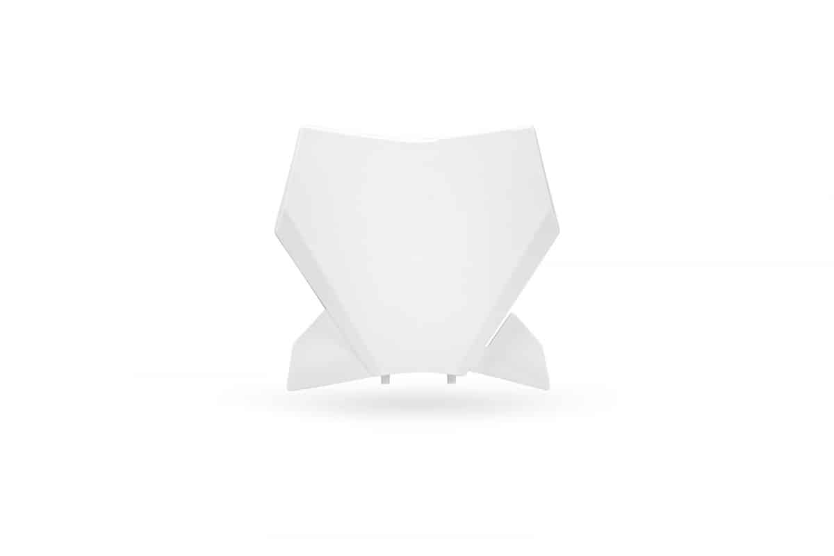 UFO Voornummerplaat Wit KTM SX 125/150/250/300 2023- & SX-F 250/350/450 2023-